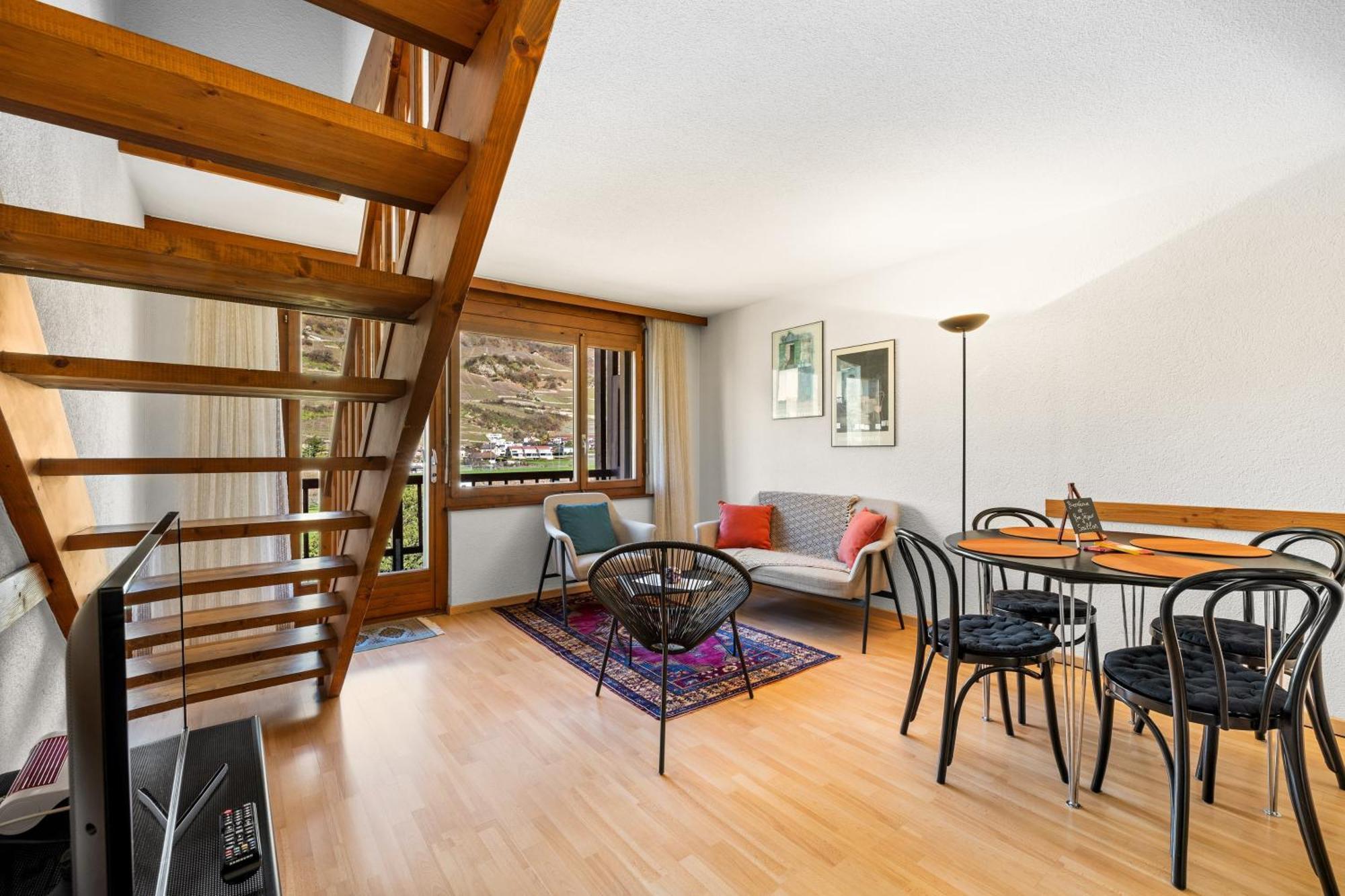 Апартаменты Duplex Cosy Aux Bains De Сайон Экстерьер фото